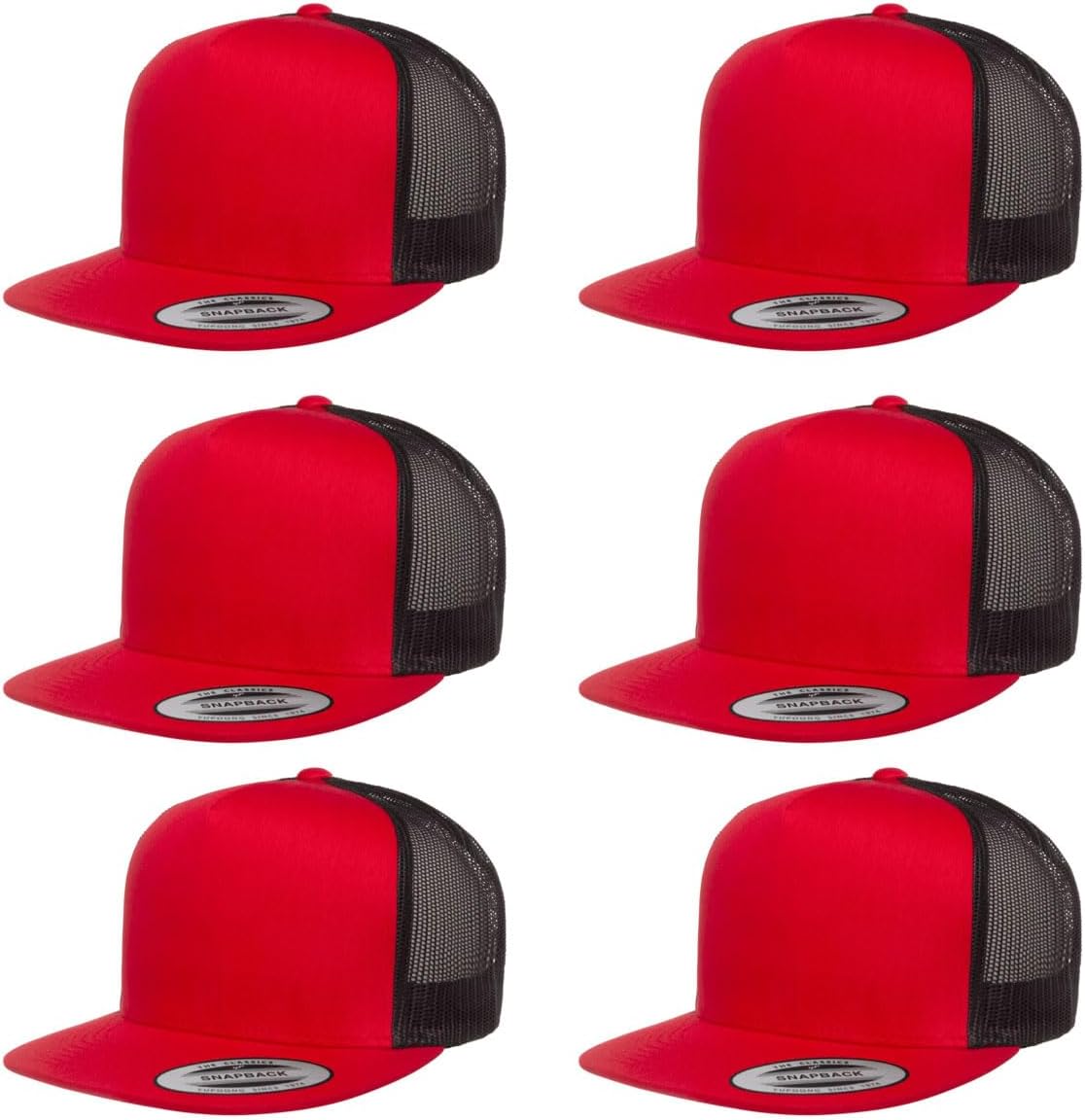Yupoong 5-Panel Classic Trucker Cap for Ultimate Comfort