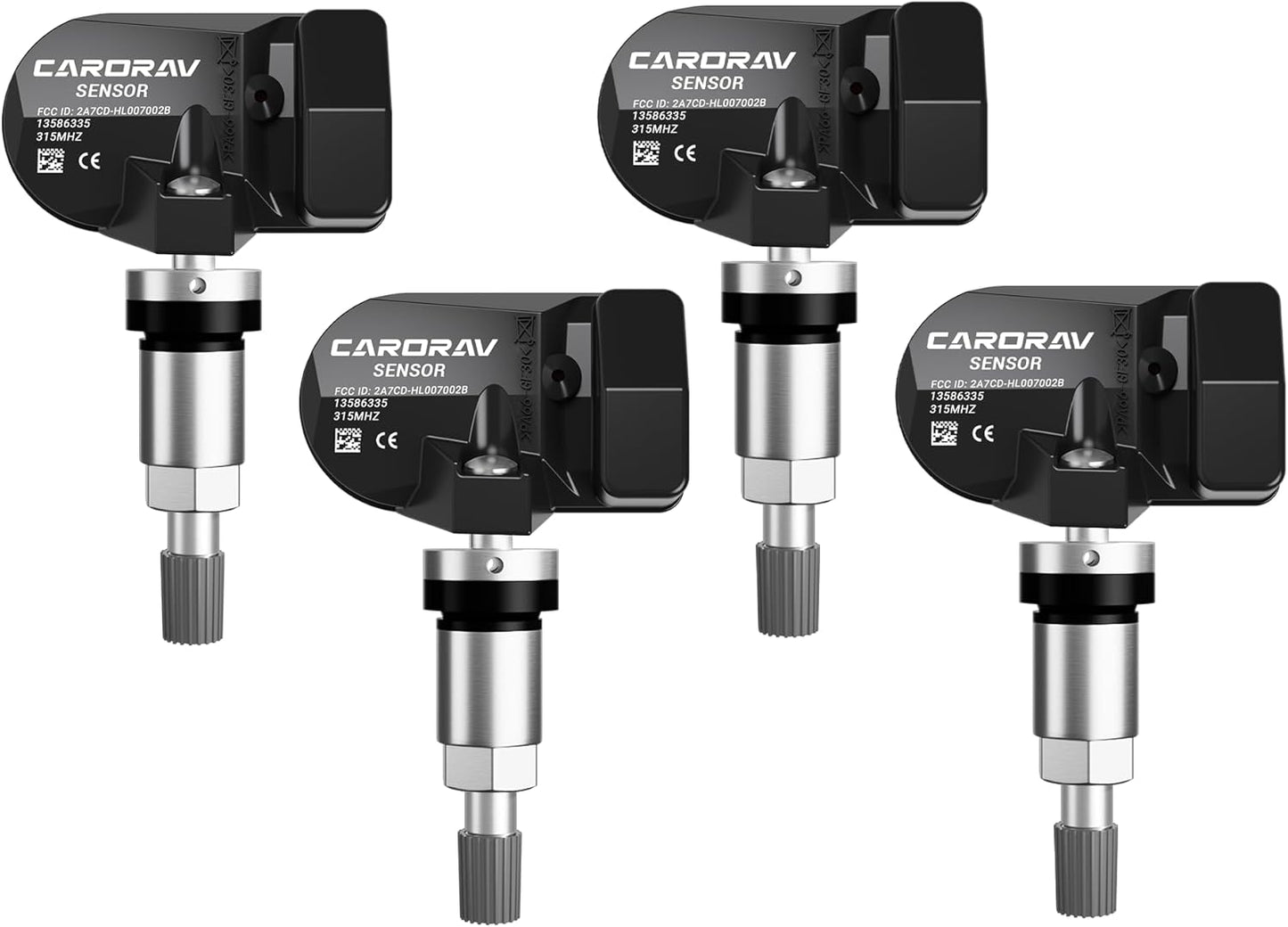TPMS Sensor GM Replacement for Chevy GMC Cadillac Buick 4-Pack