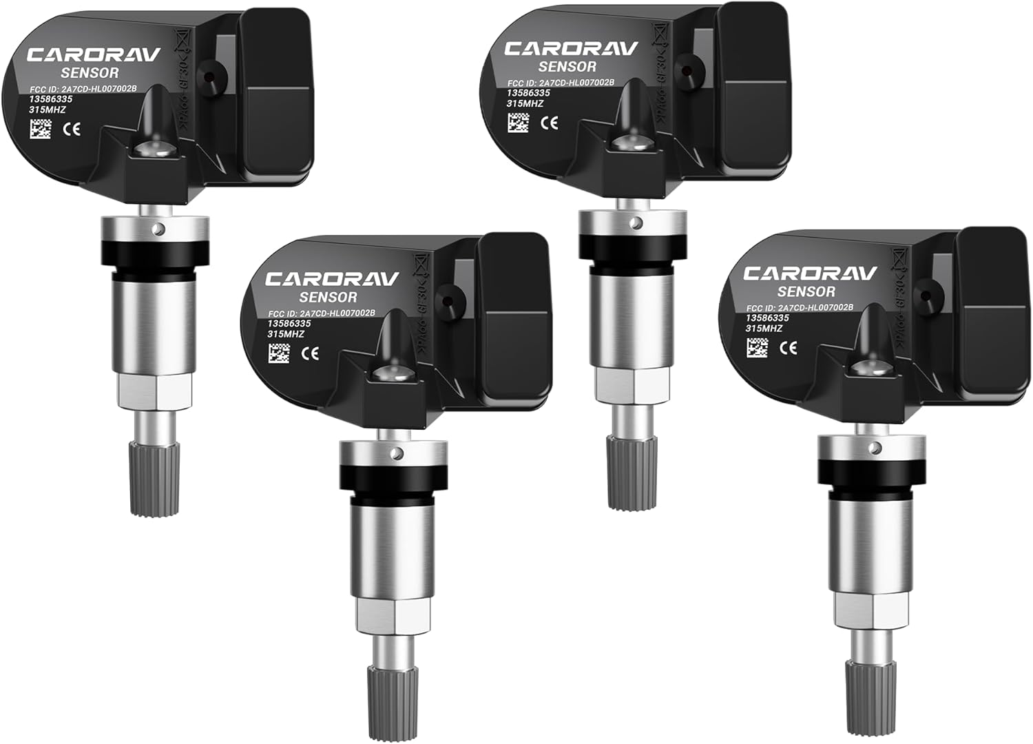 TPMS Sensor GM Replacement for Chevy GMC Cadillac Buick 4-Pack