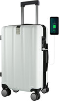 KROSER Hardside Expandable 20in Carry On with Spinner Wheels