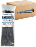 Kable Kontrol 18 in Cable Zip Ties Bulk Pack - 1,500 Pcs Strong