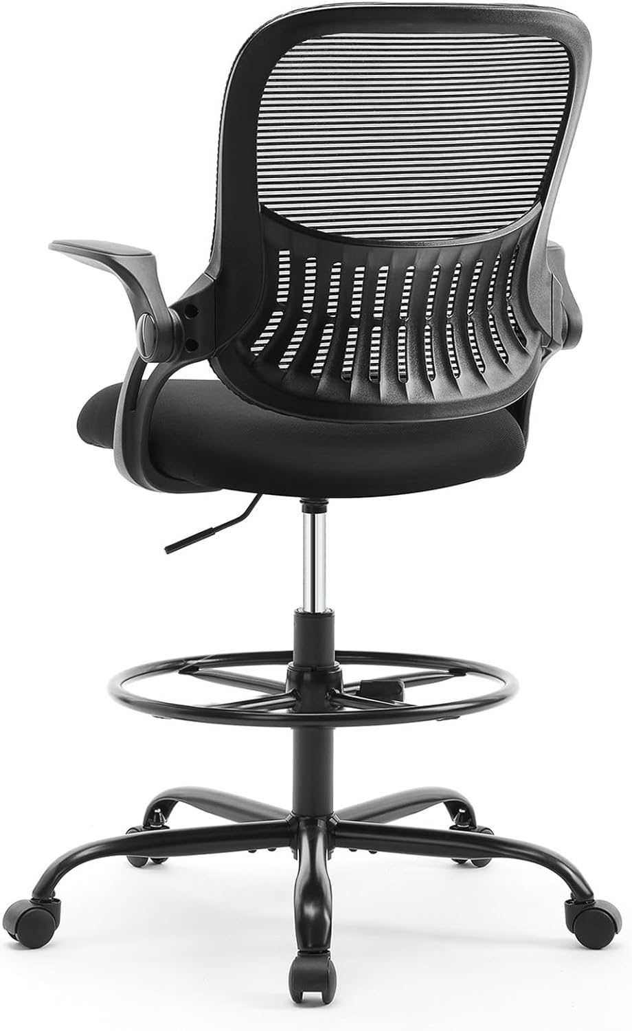 Sweetcrispy Tall Drafting Desk Chair with Ergonomic Support