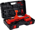 Electric Car Jack 3T Scissor Floor Jack Set - Fast Remote Lift