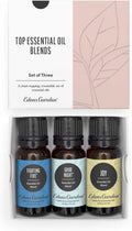 Edens Garden Top Essential Oil Blends 3 Set - Pure Aromatherapy