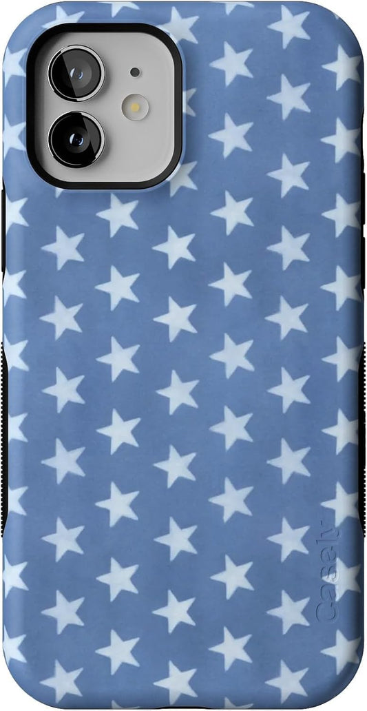 Casely iPhone 12/12 Pro Case - Bold Protection in Coastal Blues