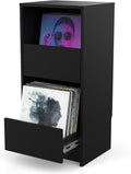 Glorious Vinyl Vault for Vinyl Record Collection Storage - Holds 160
