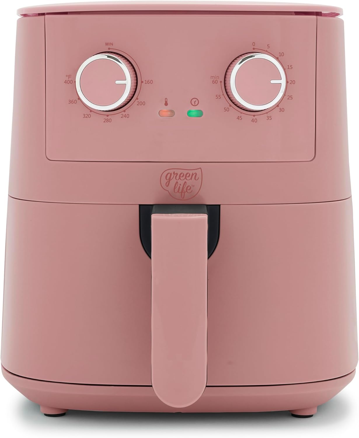 GreenLife 4.5QT Air Fryer - Ceramic Nonstick - Timer & Temp Control