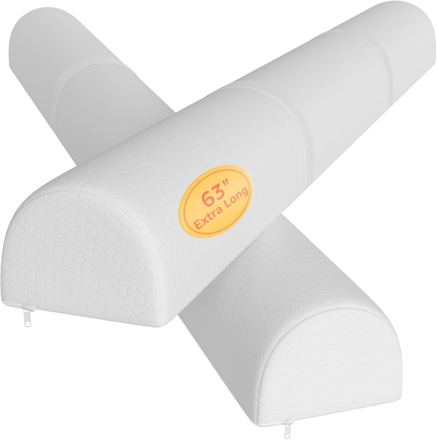 63 Inch Extra Long Bed Bumpers for Toddlers by YENING