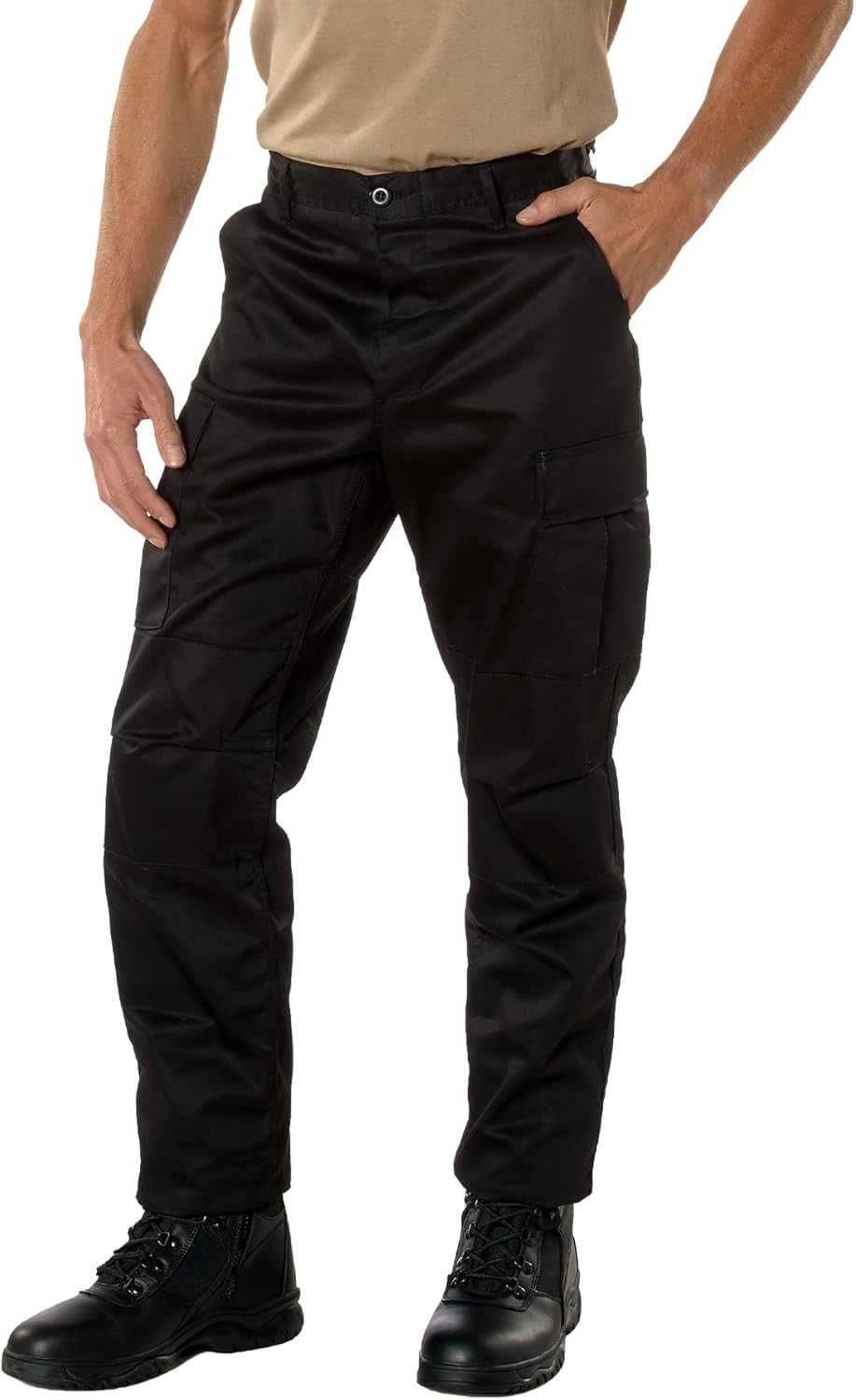 Rugged Tactical BDU Pants for Outdoor Hiking and Work Uniform