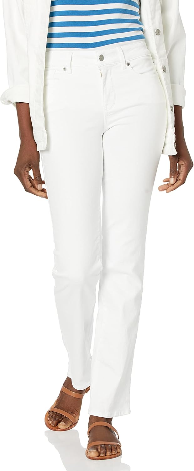 NYDJ Women's Marilyn Straight Denim Jeans for Flattering Fit