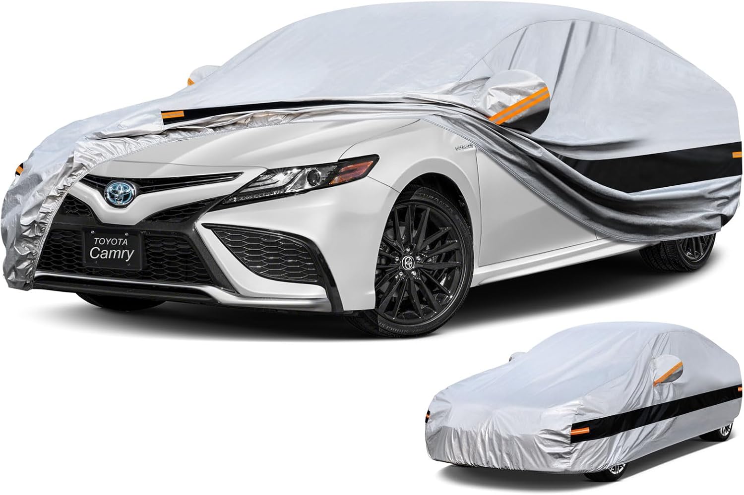 10 Layers Car Cover for Toyota Camry Waterproof All Weather