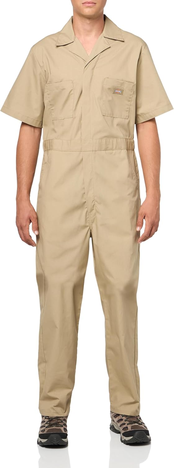Dickies Mens Short Sleeve Coveralls for Ultimate Comfort and Fit