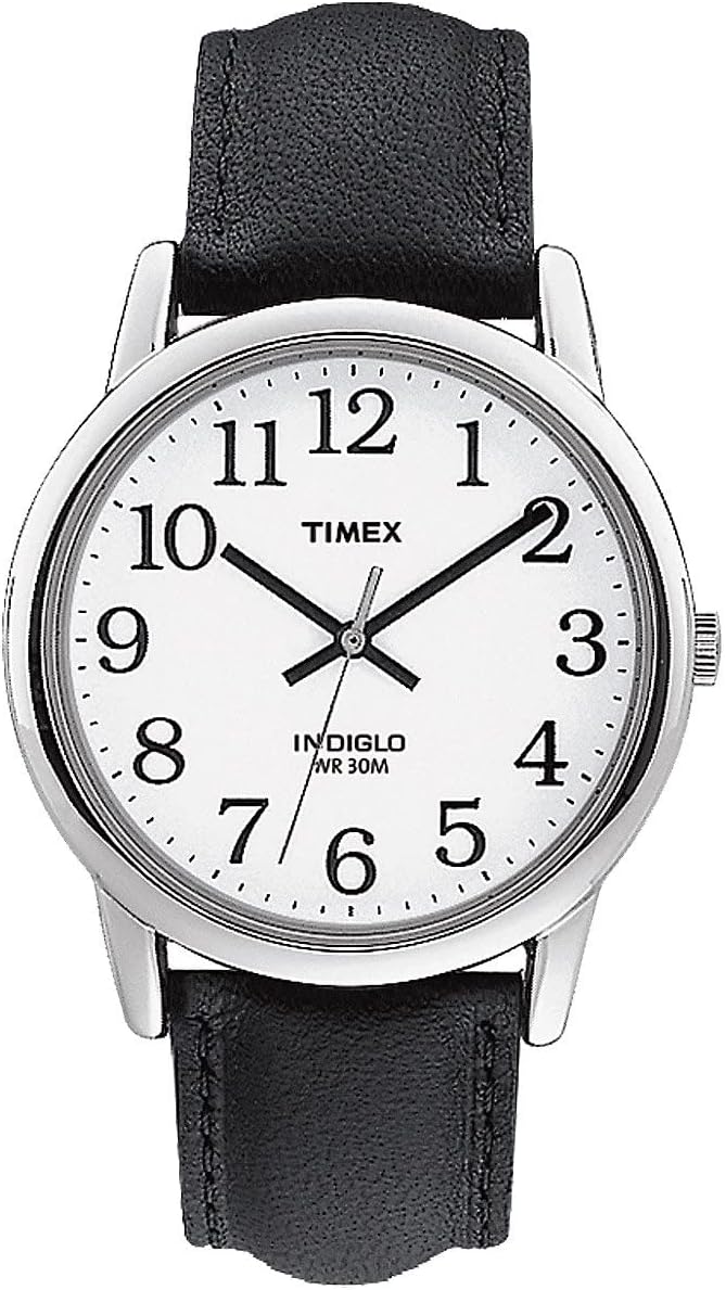 Timex Men's Easy Reader Watch with Indiglo Night-Light Feature