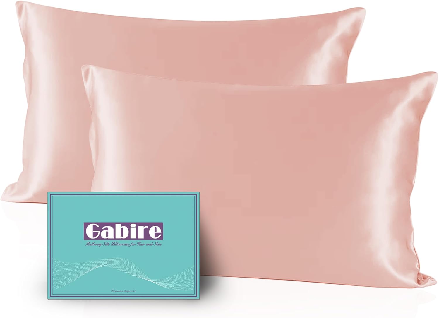 Mulberry Silk Pillow Cases Set of 2 for Hair and Skin Care