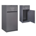 Commercial Trash Can Cabinet for Restaurants and Cafeterias