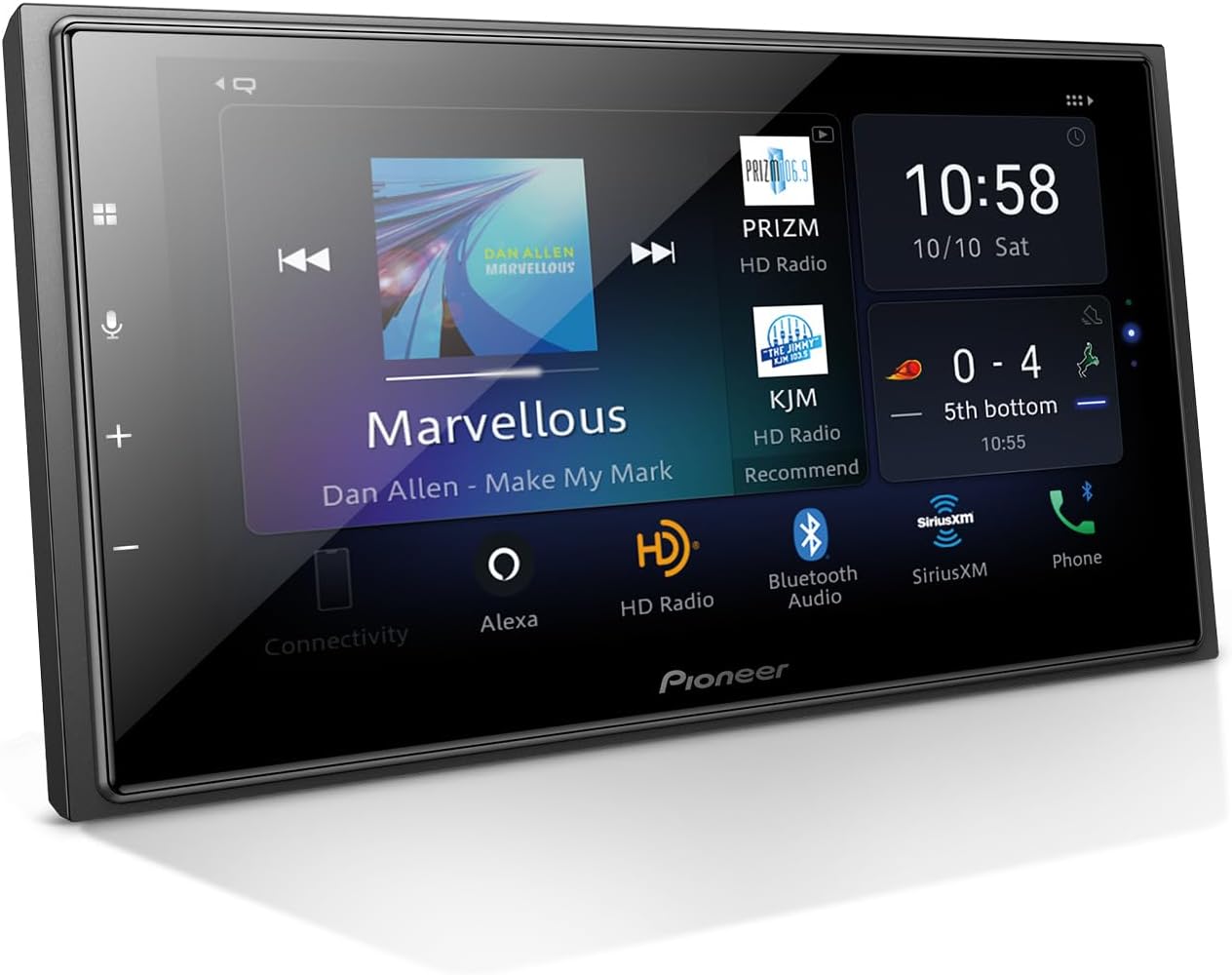 Pioneer DMH-W4660NEX 6.8 Inch Touchscreen with CarPlay & Alexa