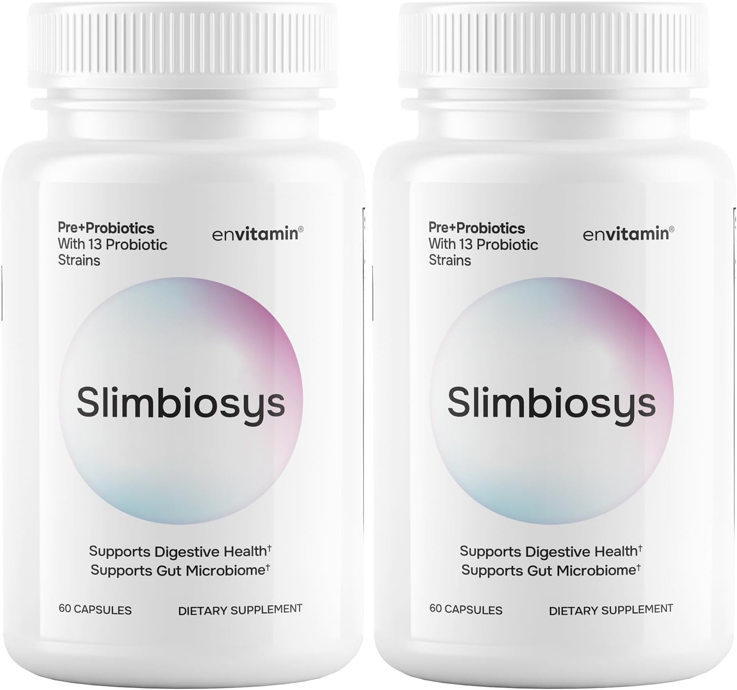 Slimbiosys Ultra Probiotic Capsule - Pre & Probiotics for All
