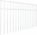 Adavin White Animal Barrier Fence 15-Pack 24 in x15 in - No Dig