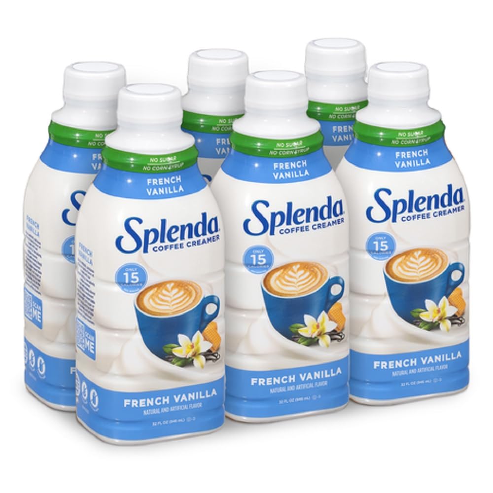 SPLENDA Sugar Free French Vanilla Coffee Creamer, 32 Fl Oz