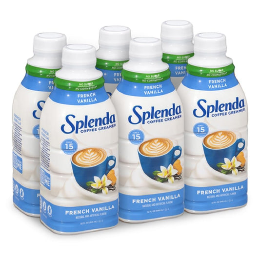 SPLENDA Sugar Free French Vanilla Coffee Creamer, 32 Fl Oz