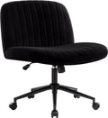Adjustable Wide Seat Office Chair - Mobility & Comfort!
