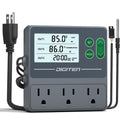 DIGITEN Temperature and Humidity Controller with Timer - Triple
