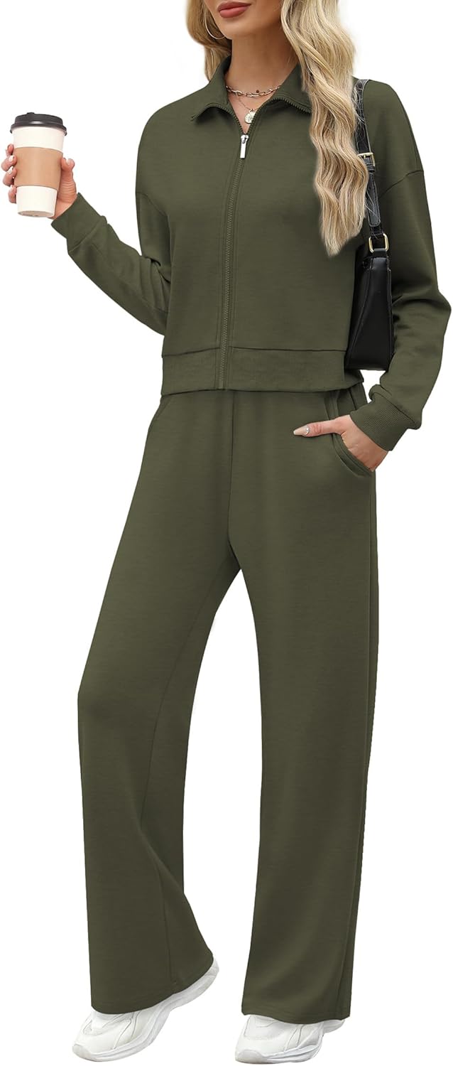 XIEERDUO Lounge Sets for Women - Stylish 2 Piece Tracksuit