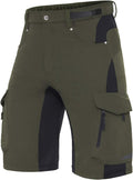 Outdoor Quick Dry Stretch Shorts for Men - 6 Pockets, Reflective