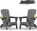 Folding Adirondack Chair 2 Pack for Outdoor Relaxation