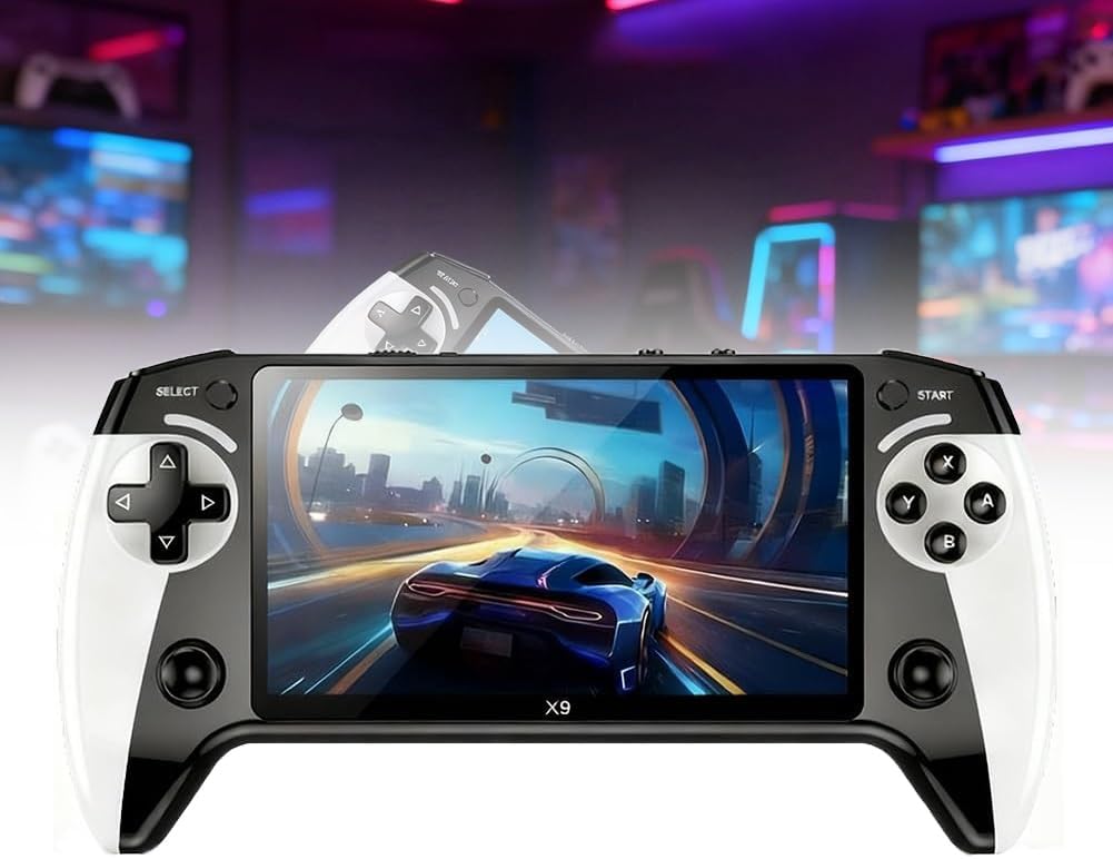 X9 Retro Handheld Game Console with 5.5-Inch HD Screen