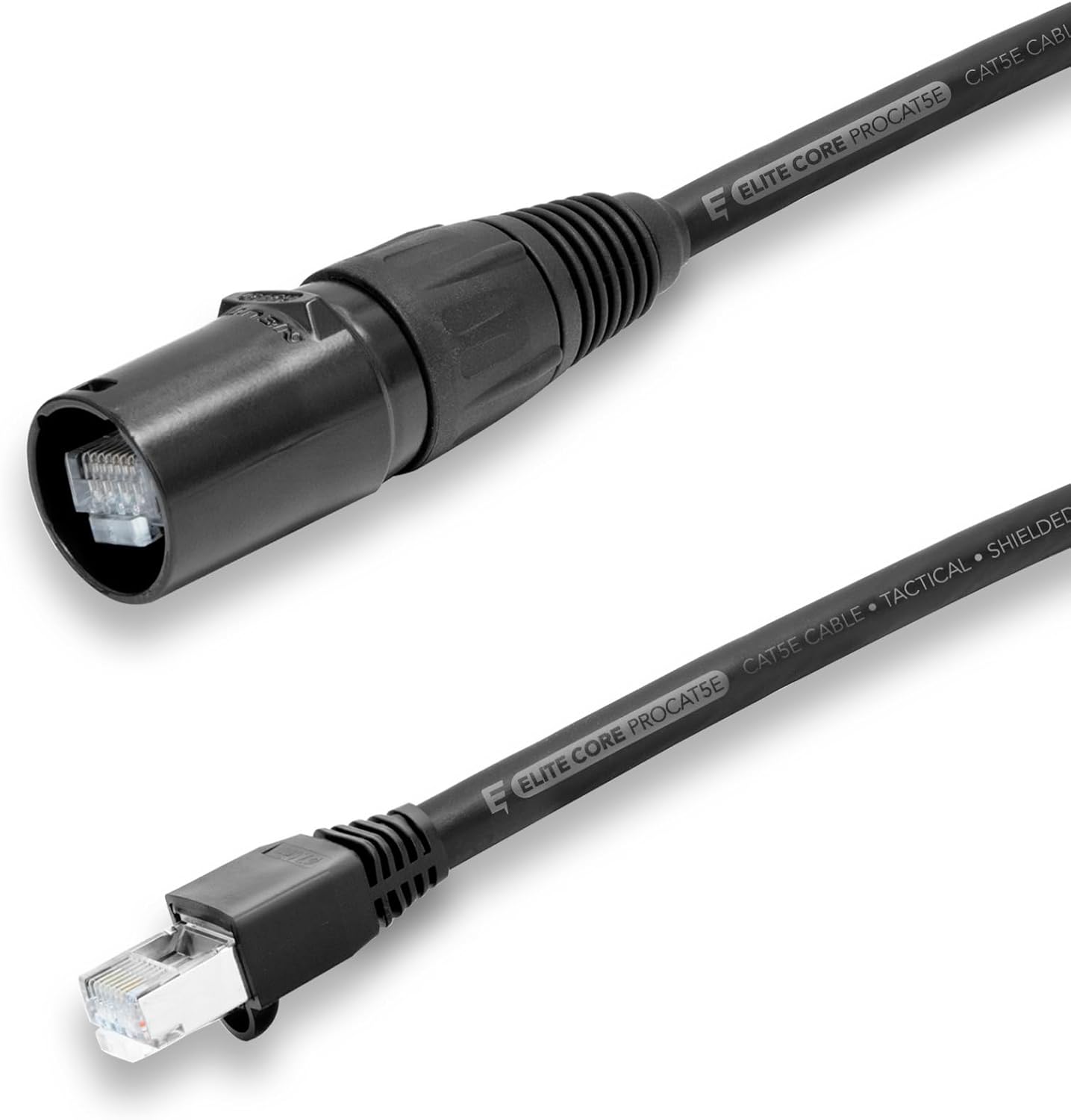 Elite Core PROCAT5E Tactical Ethernet Cable - 125ft Ultra-Flexible
