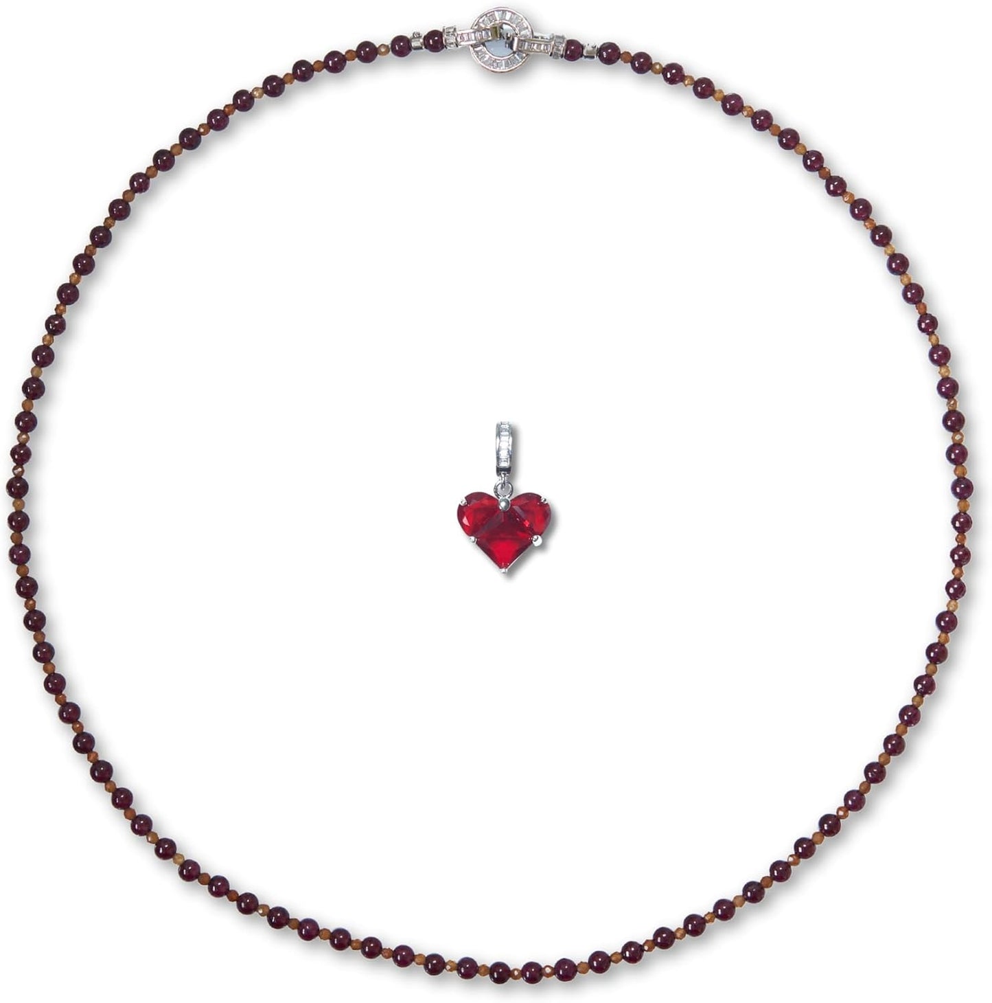 Natural Crystal Stone Beaded Necklace Choker for Unique Style