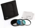Fotga 77mm Slim Optical Glass Lens Filter Kit - Variable ND, UV, CPL
