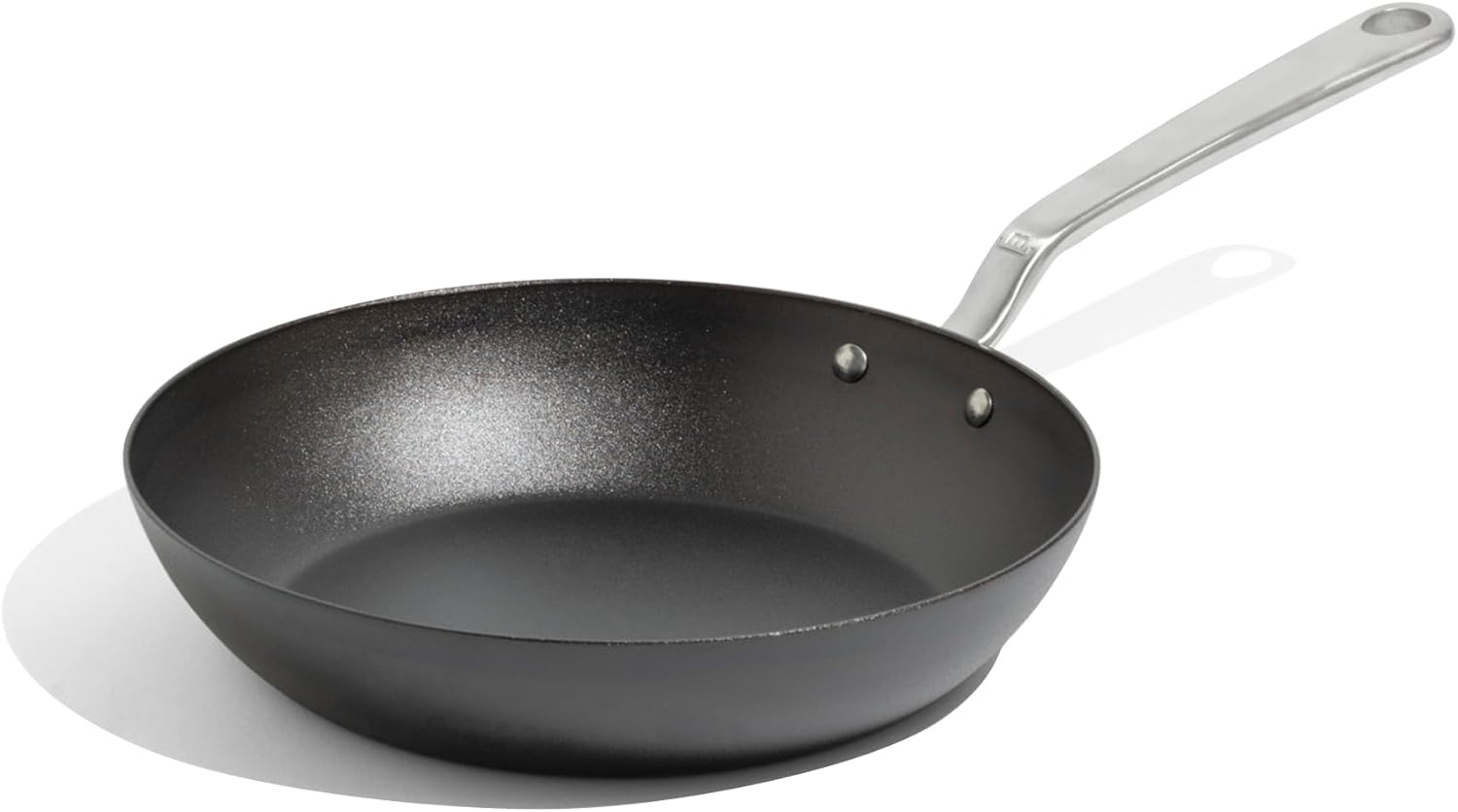 Seasoned 10in Blue Carbon Steel Frying Pan for Chefs