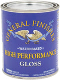 General Finishes High Performance Water Based Topcoat, 1 Pint - Gloss