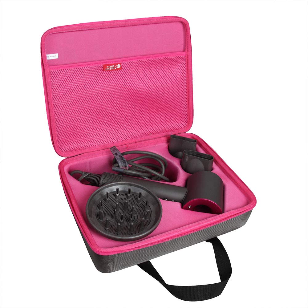 Dyson Supersonic Travel Case Grey+Fuchsia