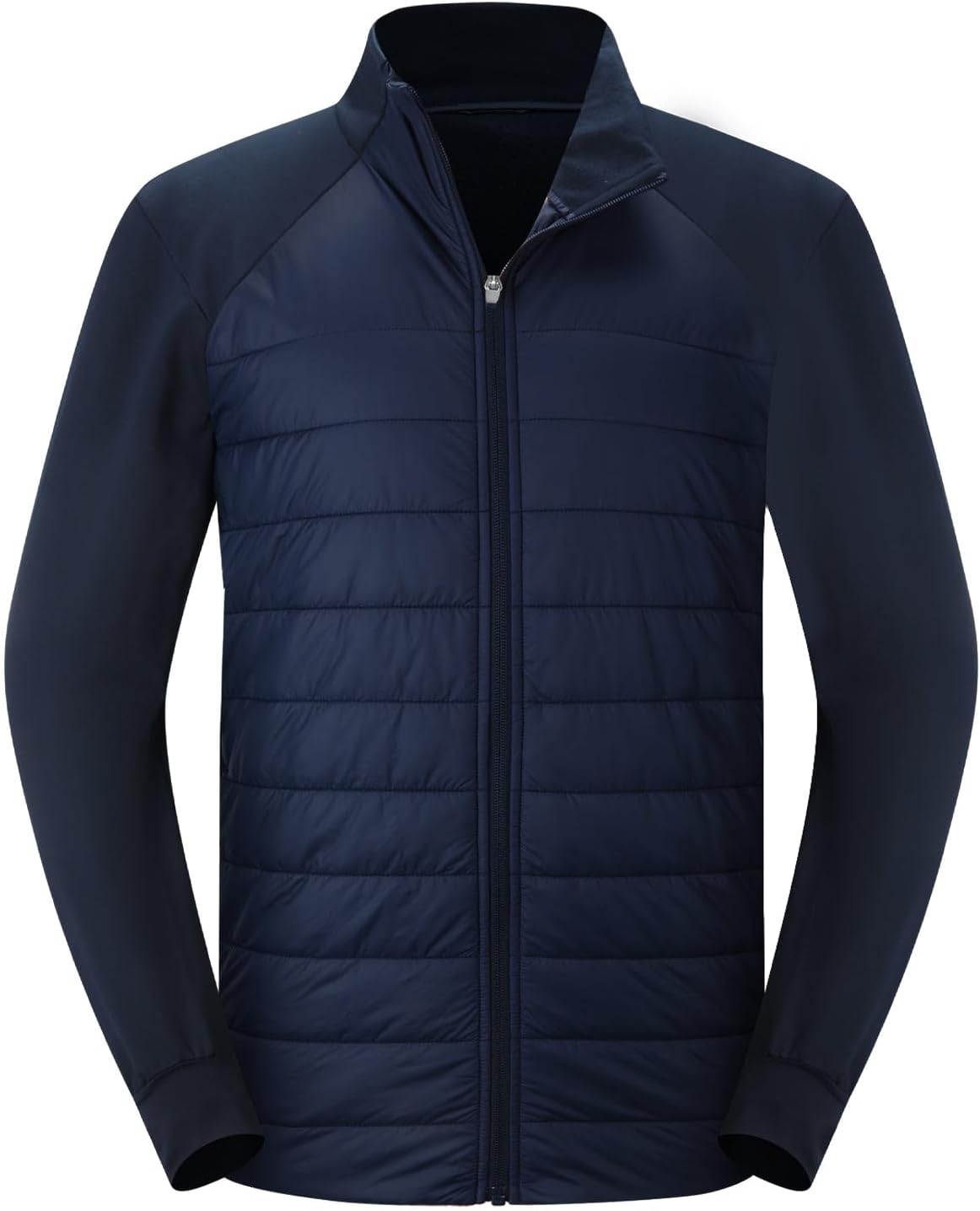 BALEAF Men's Running Jacket Lightweight Warm Up Puffer Coat