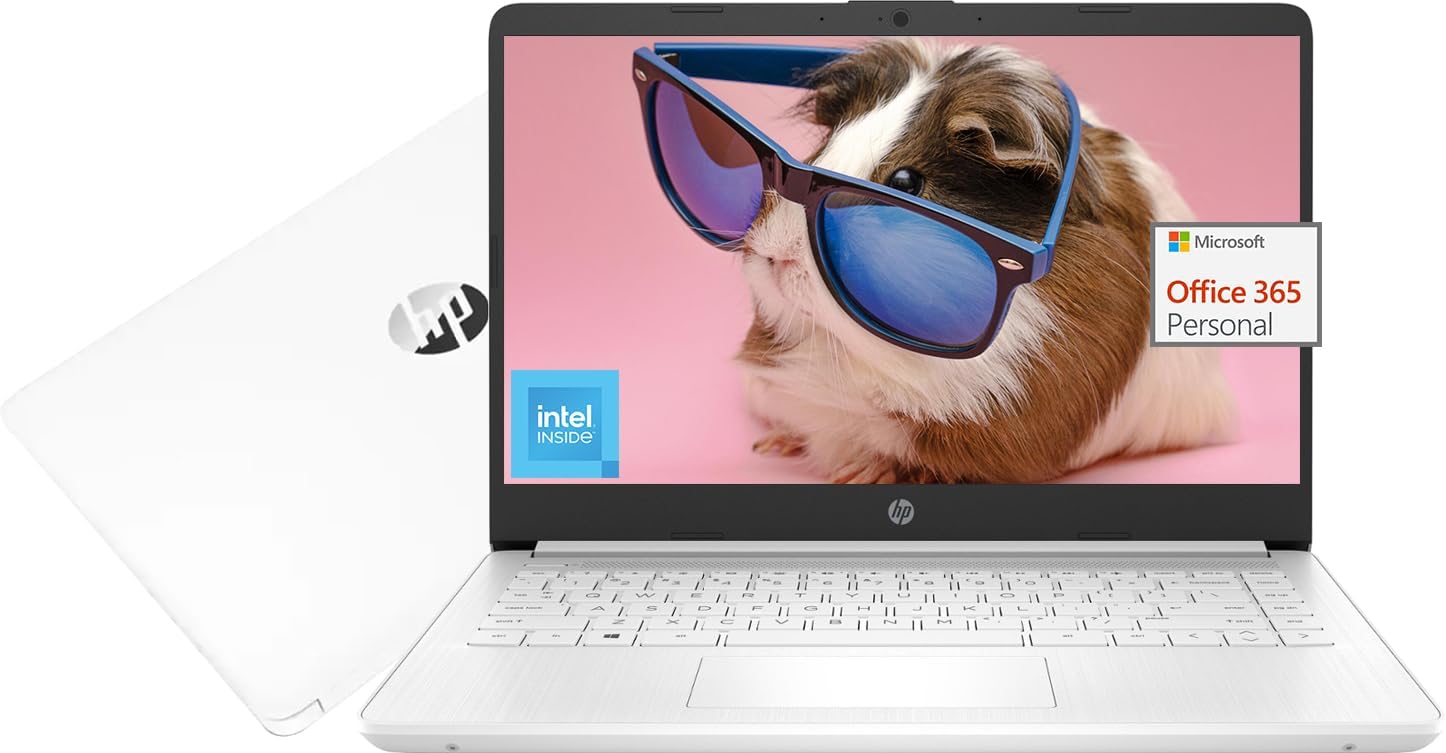 HP 14 Laptop with Sleek Design for Studying and Collaboration