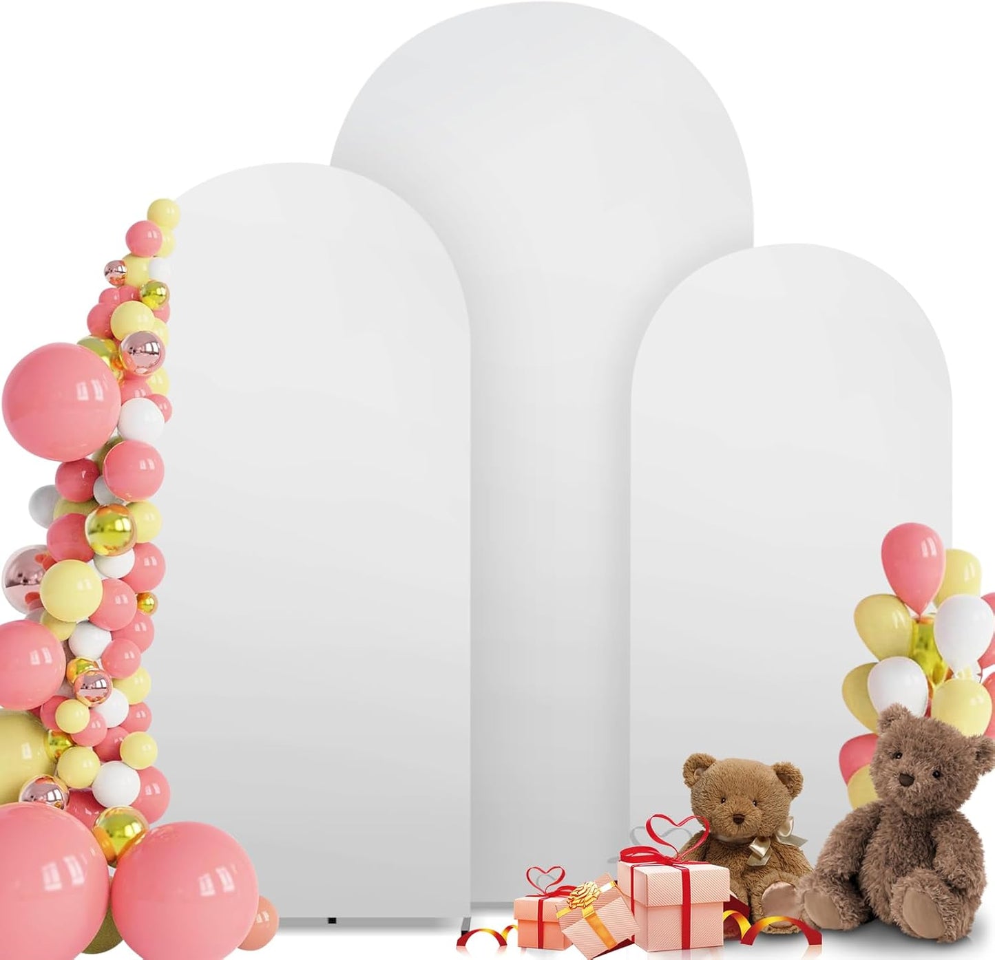 Arch Backdrop Cover Set for Weddings and Events - 6FT to 7.2FT