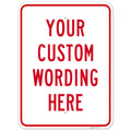 Custom Sign Personalized Metal Sign 18x24 in - Durable