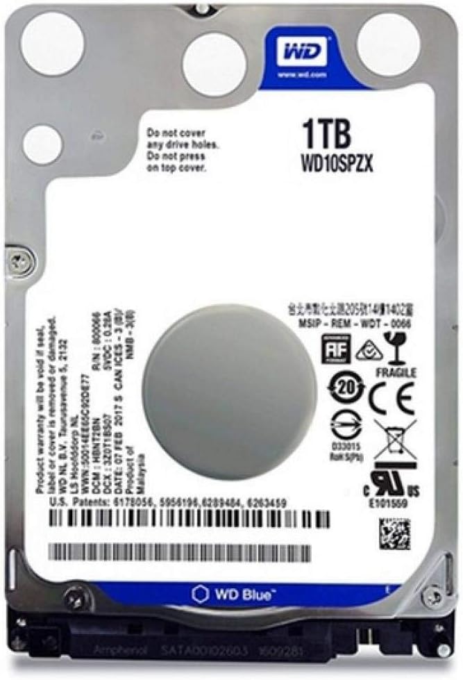 Western Digital WD10SPZX 1 TB 2.5 Inch SATA III Hard Drive Review