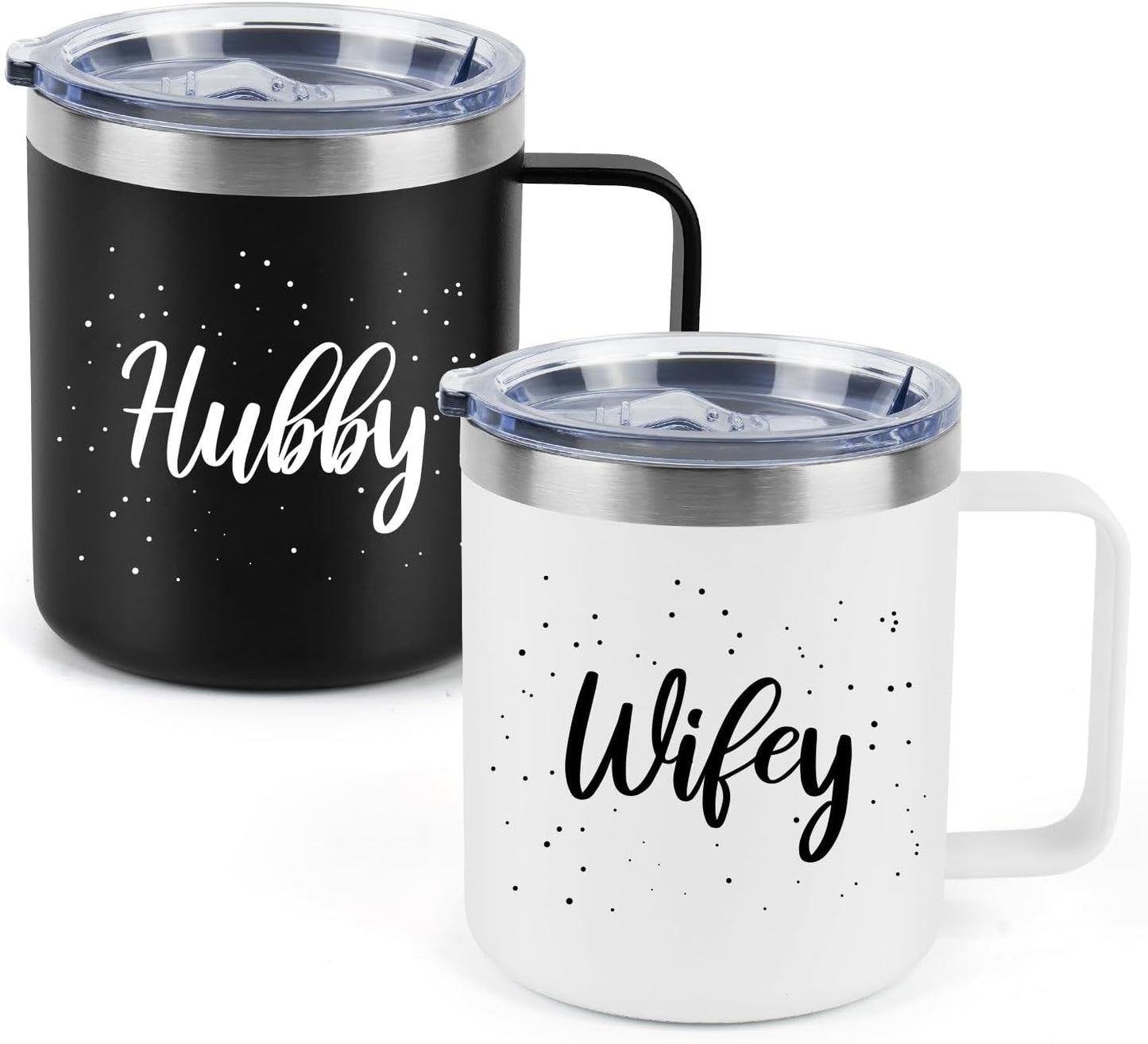 Mr & Mrs Coffee Mugs Set for Newlyweds - Perfect Gift Idea