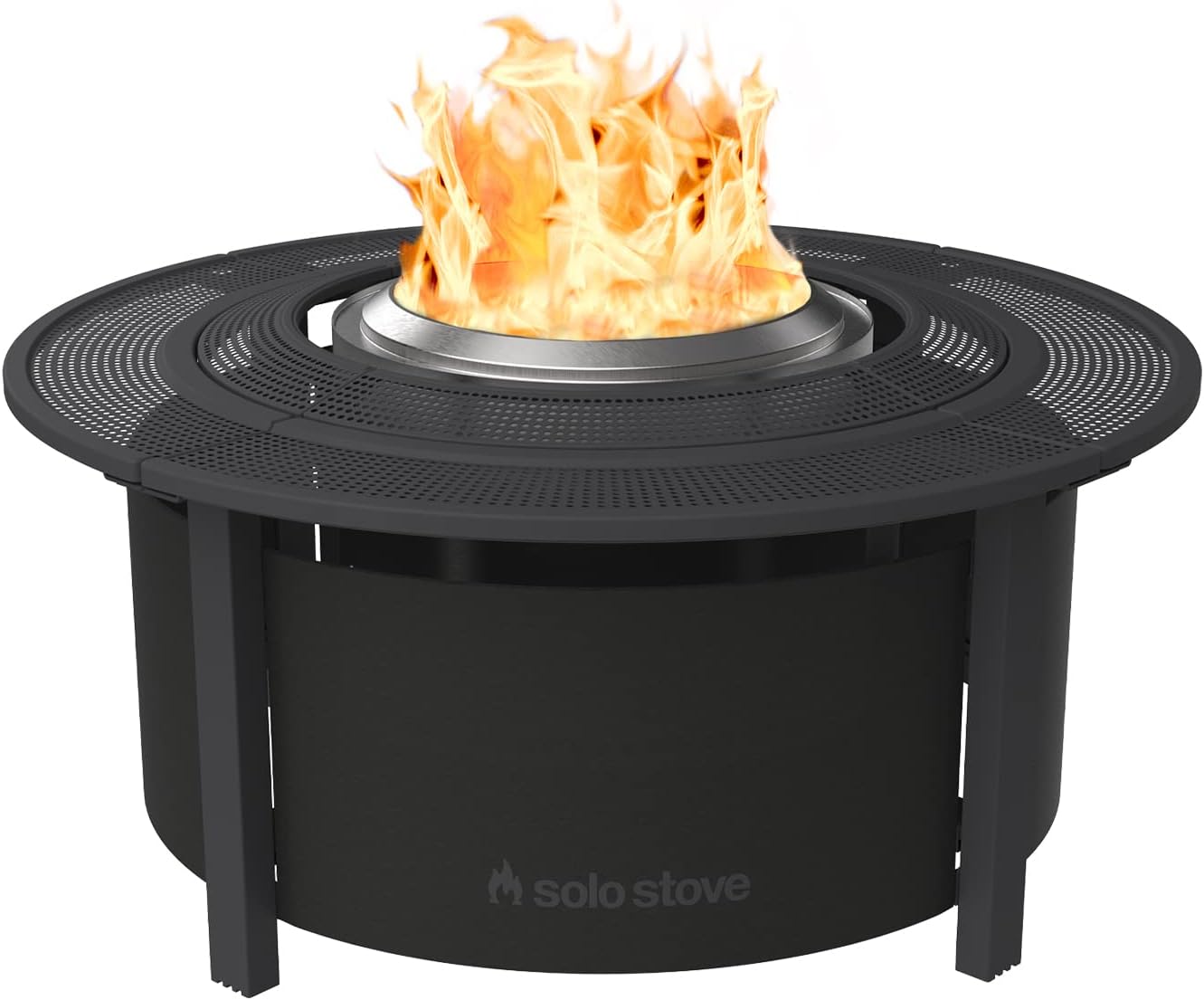 Solo Stove 42 Inch Fire Pit Surround Tabletop for Safety & Style