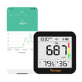 Temtop CO2 Monitor Indoor Air Quality Monitor 3 in 1 - Long Battery