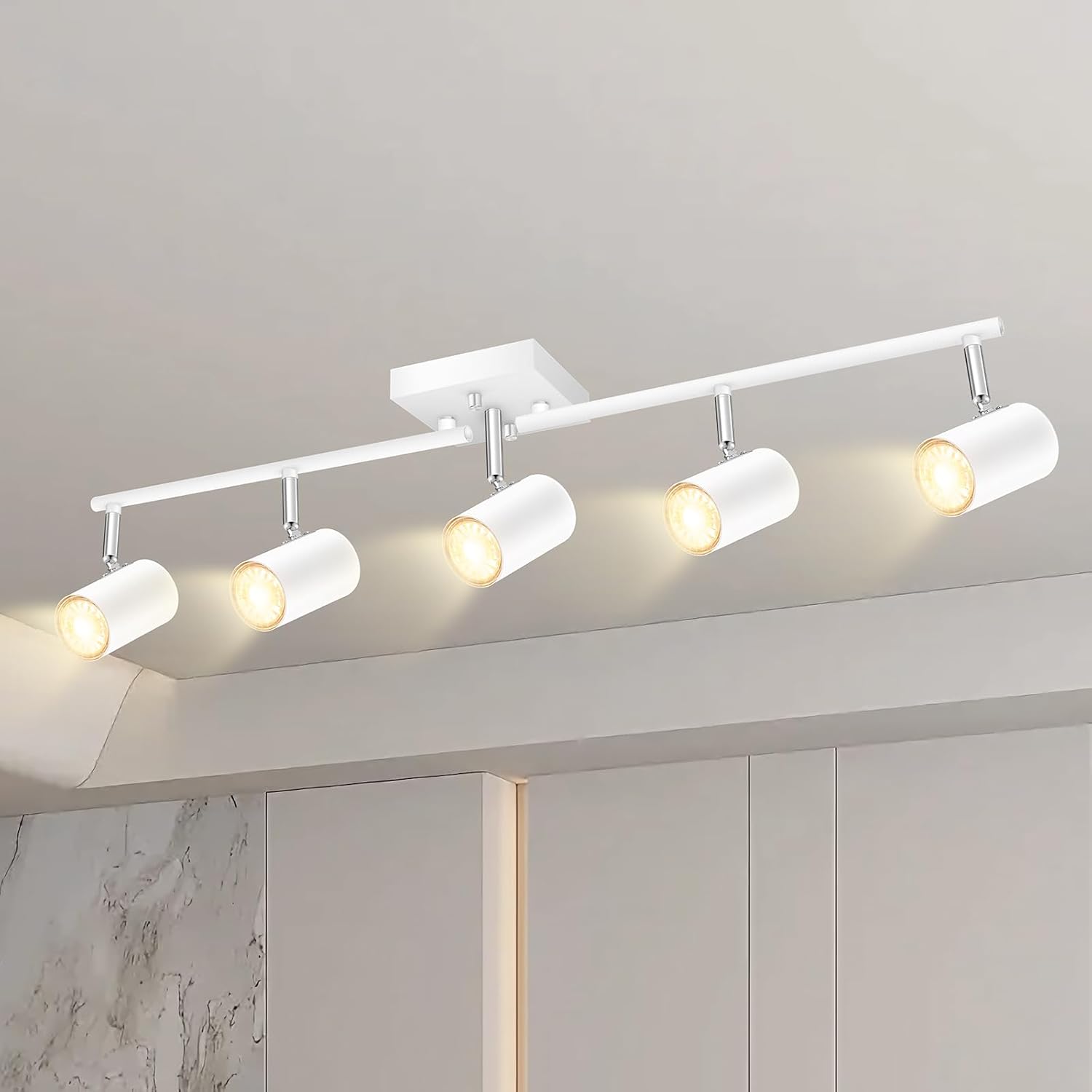 BoostArea 5 Light Track Lighting Fixtures for Modern Spaces