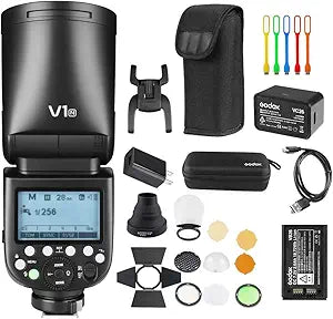 Godox V1-N Speedlite: Powerful Flash for Nikon Cameras