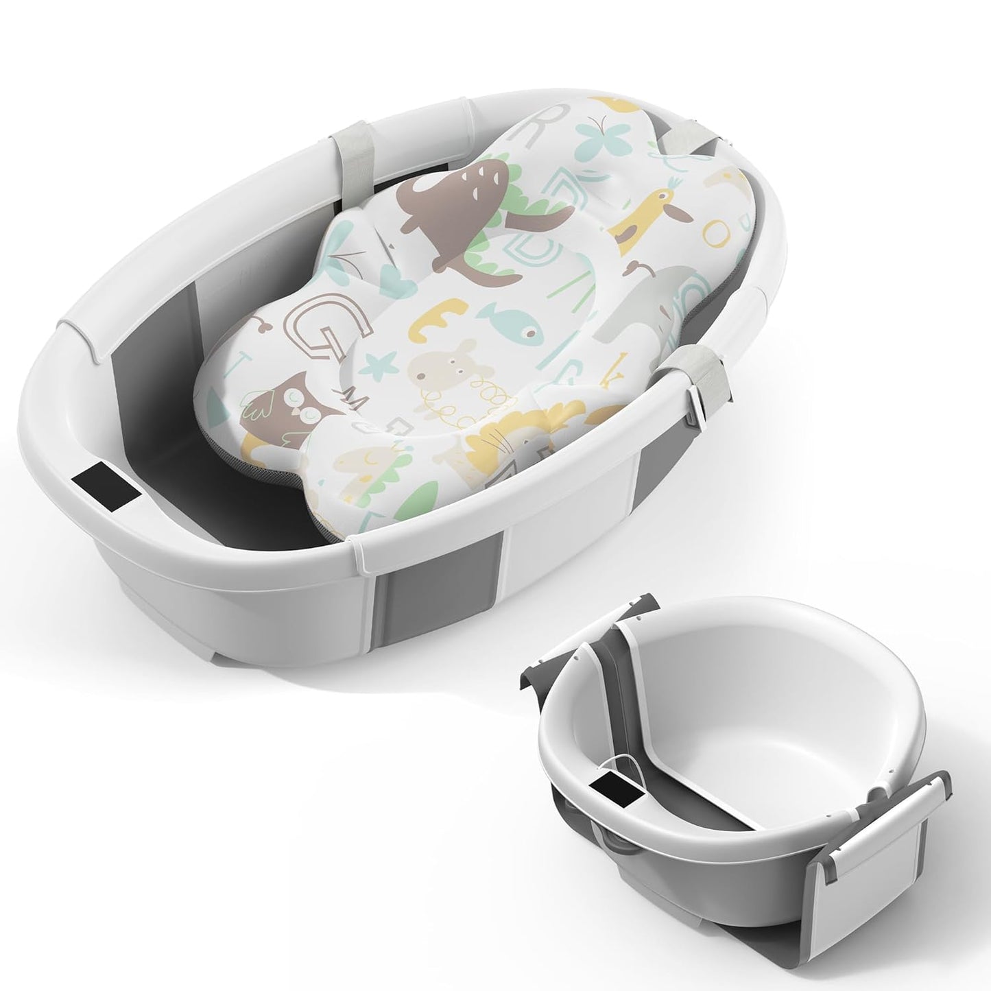 Collapsible Baby Bathtub for Easy Bathing Anywhere, Anytime