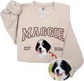 Custom Dog Portrait Sweatshirts - Perfect Dog Parent Gift