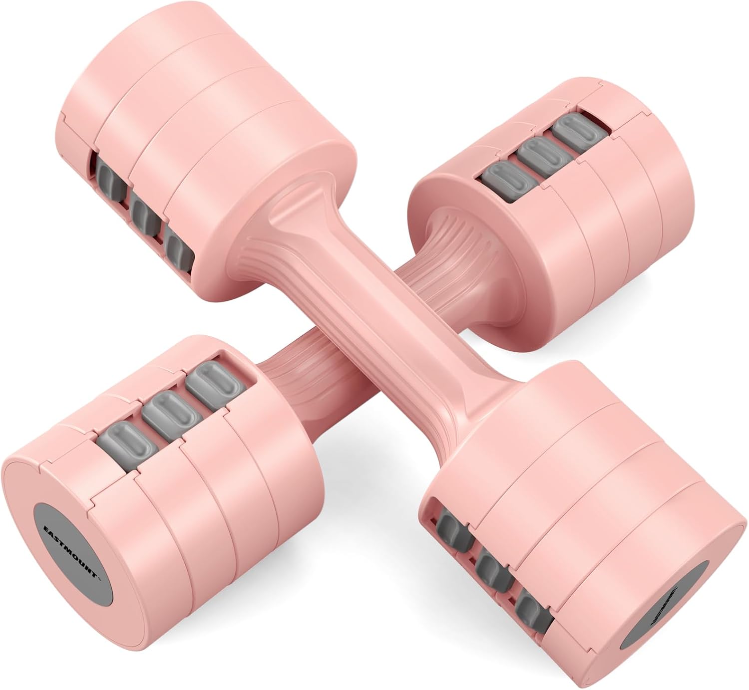 EAST MOUNT Adjustable Dumbbells Set of 2 for Home Workouts