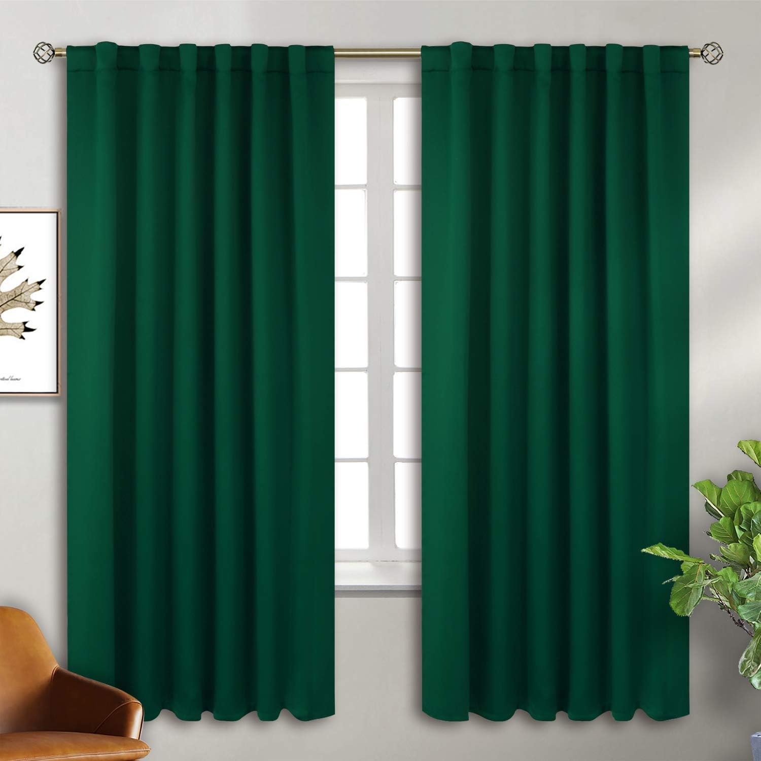 BGment Blackout Curtains for Bedroom - Thermal Insulated Panels